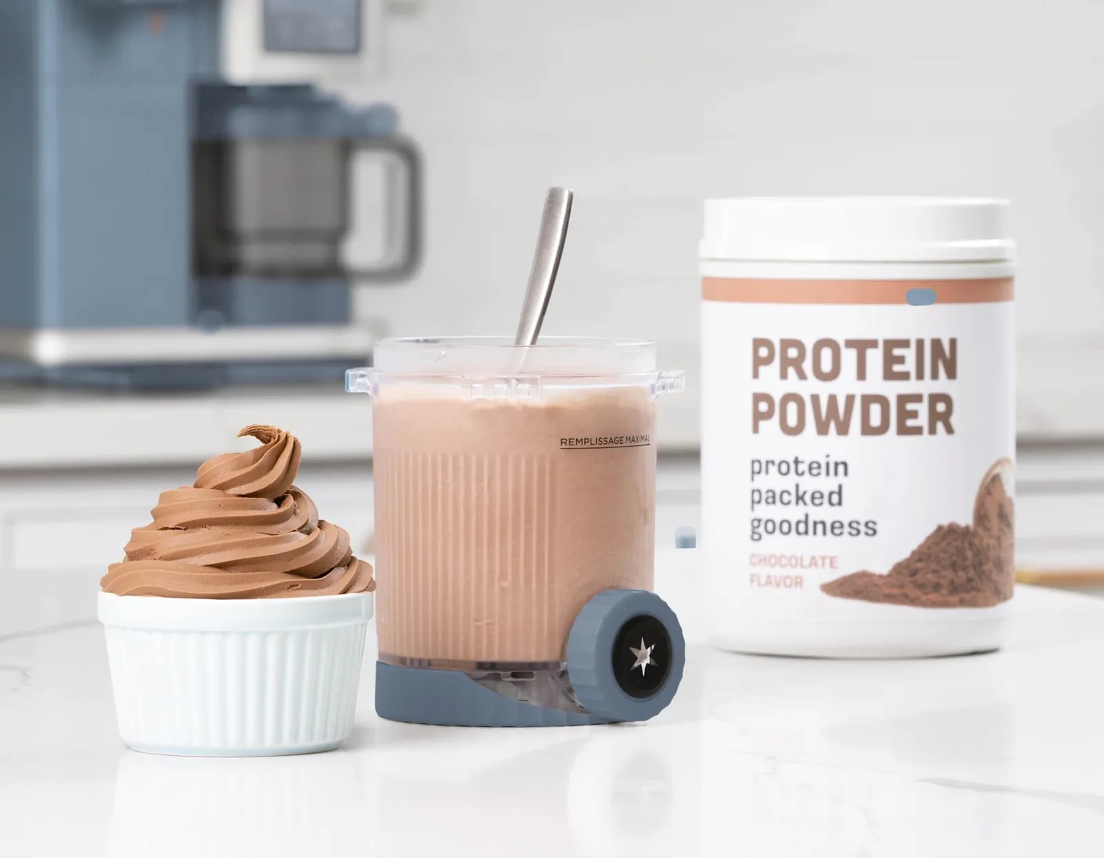 CreamiFit-programma met proteïne-ijs